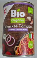 Gehackte Tomaten - Zwiebel & Knoblauch