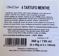 4 tartufo menthe