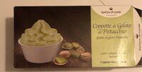 Coppette di gelato di pistacchio