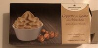 Coppette di gelato alla nocciola