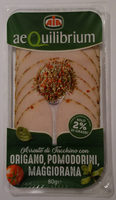 AeQuilibrium Arrosto di Tacchino con Origano, Pomodorini, Maggiorana