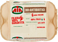 Noantibiotici uova fresche da galline allevate a terra