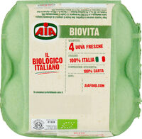Biovita uova fresche da allevamento biologico
