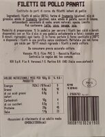Filetti di pollo panati