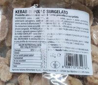 Kebab di pollo