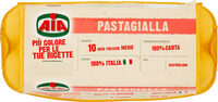 Pastagialla uova fresche medie da galline allevate a terra