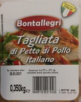 Tagliata di petto di pollo