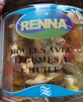 Moules avec légumes à l'huile
