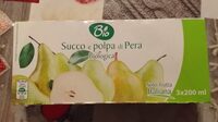 Succo e polpa di pera