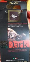 Praline con fave di cacao guscio dak 85% cacao