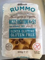 Mezzi Rigatoni No 57 Gluten Free
