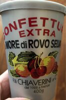 Confettura extra di more di rovo selvatico 400 gr