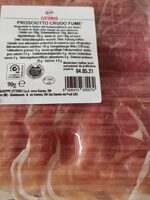 Prosciutto crudo fumé