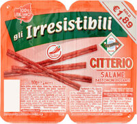 Gli irresistibili salame bastoncini piccanti