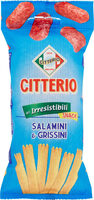 Gli irresistibili snack salamini & grissini