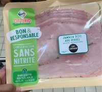 Jambon rôti aux herbes