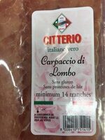 Carpaccio de Lombo