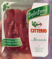 Taglio fresco mini CITTERIO la Bresaola SANS GLUTEN