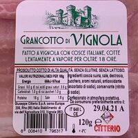 Prosciutto cotto