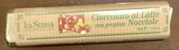 Cioccolato al latte con pregiate nocciole
