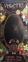 Uovo fondente 72% con fave di cacao