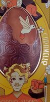 Uovo doppio strato latte e caramello