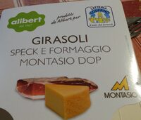 Girasoli speck e formaggio montasio DOP