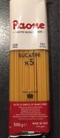 Bucatini n.5 pâte de blé dur