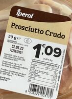 Prosciutto crudo