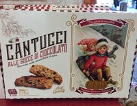 Cantucci alle gocce di cioccolato