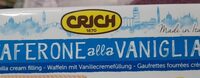 Waferone alla vaniglia