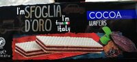 Cocoa wafers