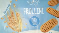 Frollini senza latte e uova
