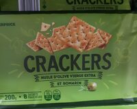 Crackers huile d'olive ce et romarin