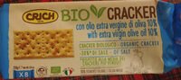 Bio cracker con olio extra vergine di oliva 10% | crich