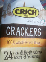 Whole wheat crackers