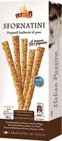 Sfornatini palitos de pan con sésamo, lino y amapola