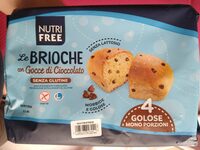 Le brioche con gocce di cioccolato