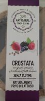 Crostata con grano saraceno frutti di bosco senza glutine
