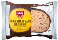 PAIN CAMPAGNARD AUX GRAINES - Grandes tranches aux graines