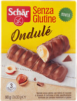 MELTO 3x30g - Barre chocolatée croustillante cœur crème noisette