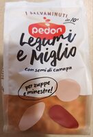 Legumi e Miglio Con semi di canapa