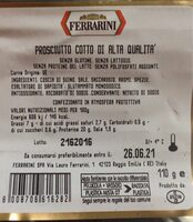 Prosciutto cotto