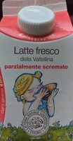 Latte fresco parzialmente scremato