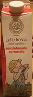 Latte fresco parzialmente scremato