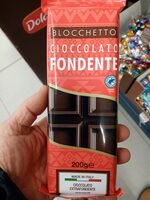 Blocchetto cioccolato fondente