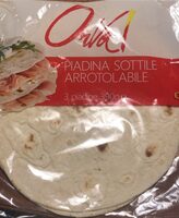 Piadina sottile arrotolabile