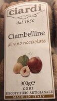 Ciambelline al vino nocciolate