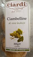 Ciambelline al vino bianco