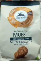 Frollini con muesli